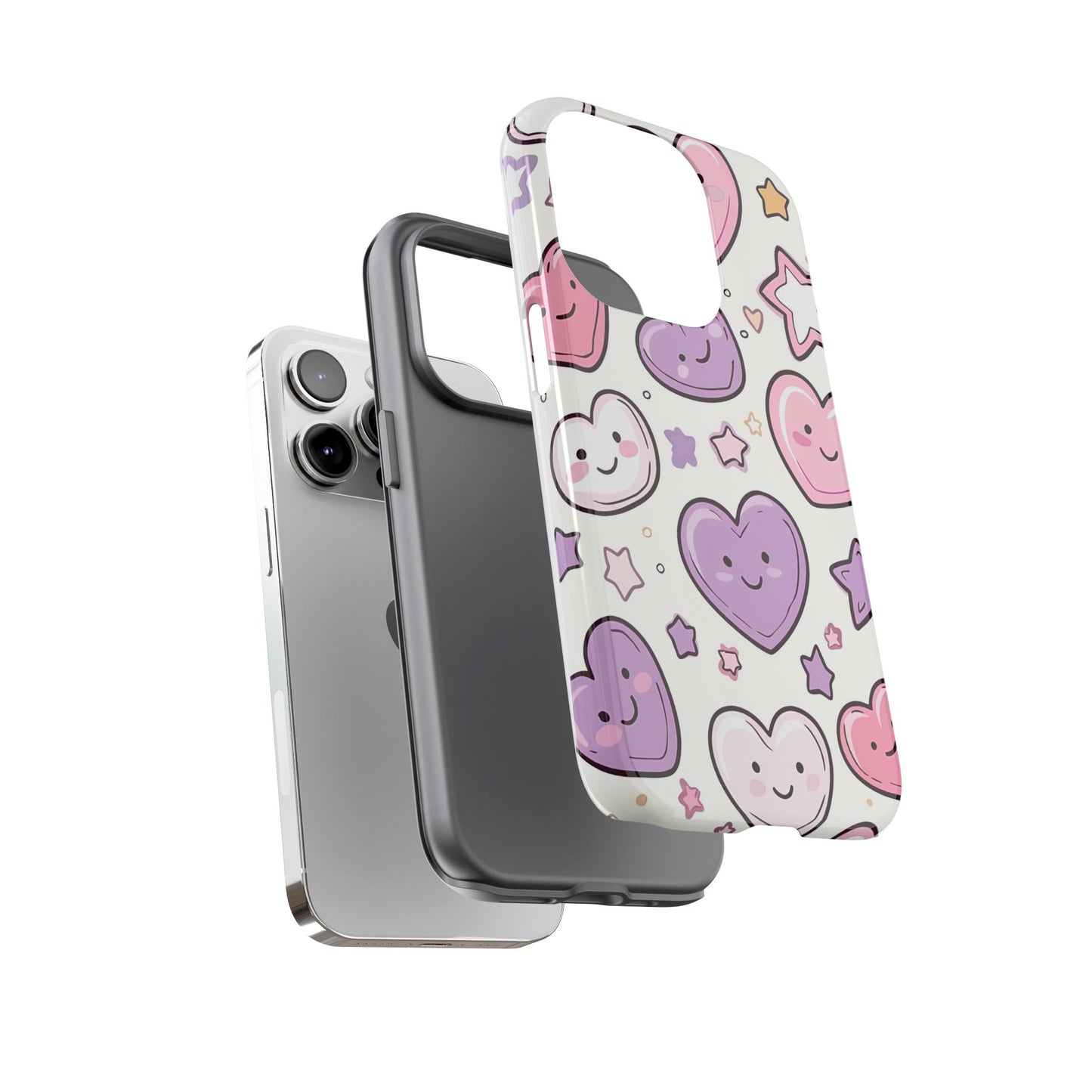 iPhone case - Cute Heart pattern