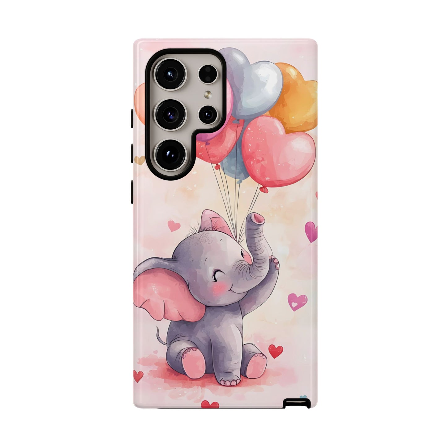 iPhone Case – Cute Baby Elephant