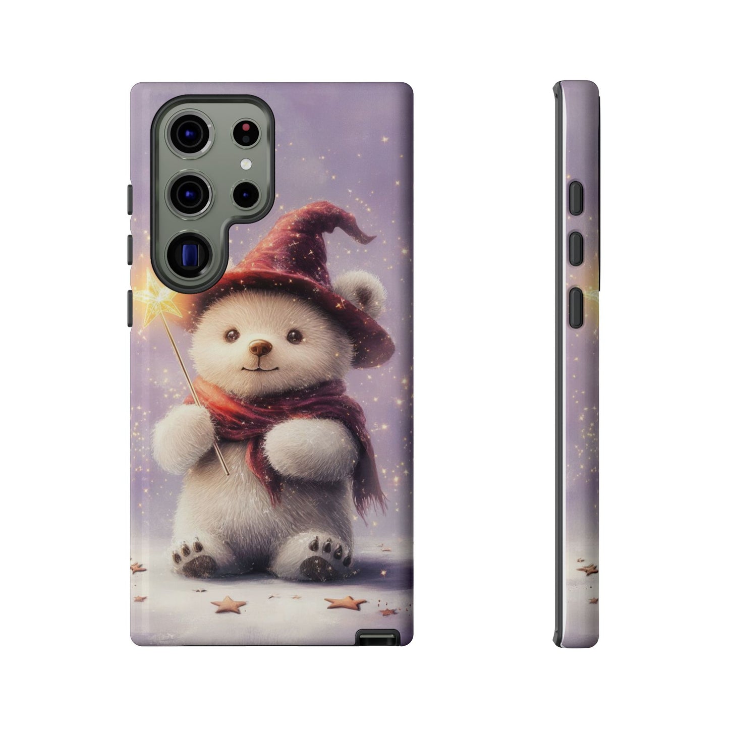 iPhone Case -Purple and ฺBear