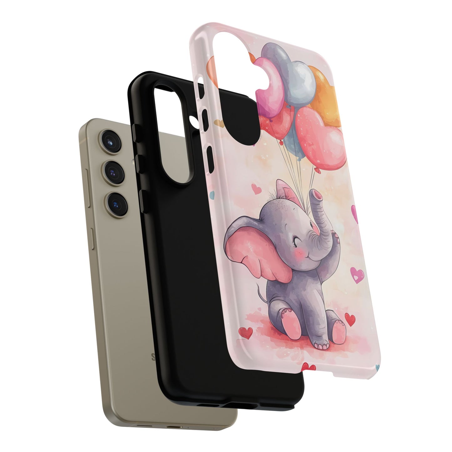 iPhone Case – Cute Baby Elephant