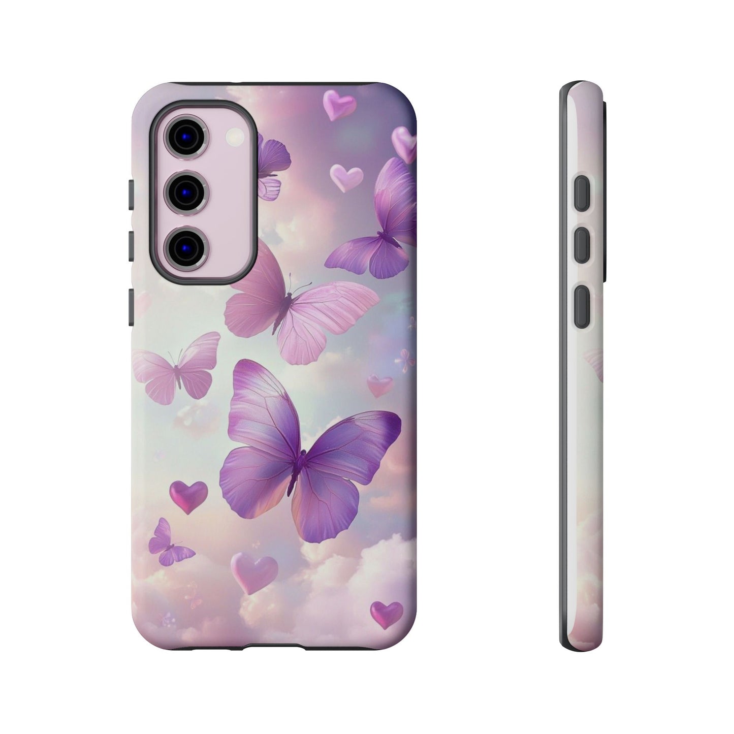 iPhone Case -Purple Butterfly