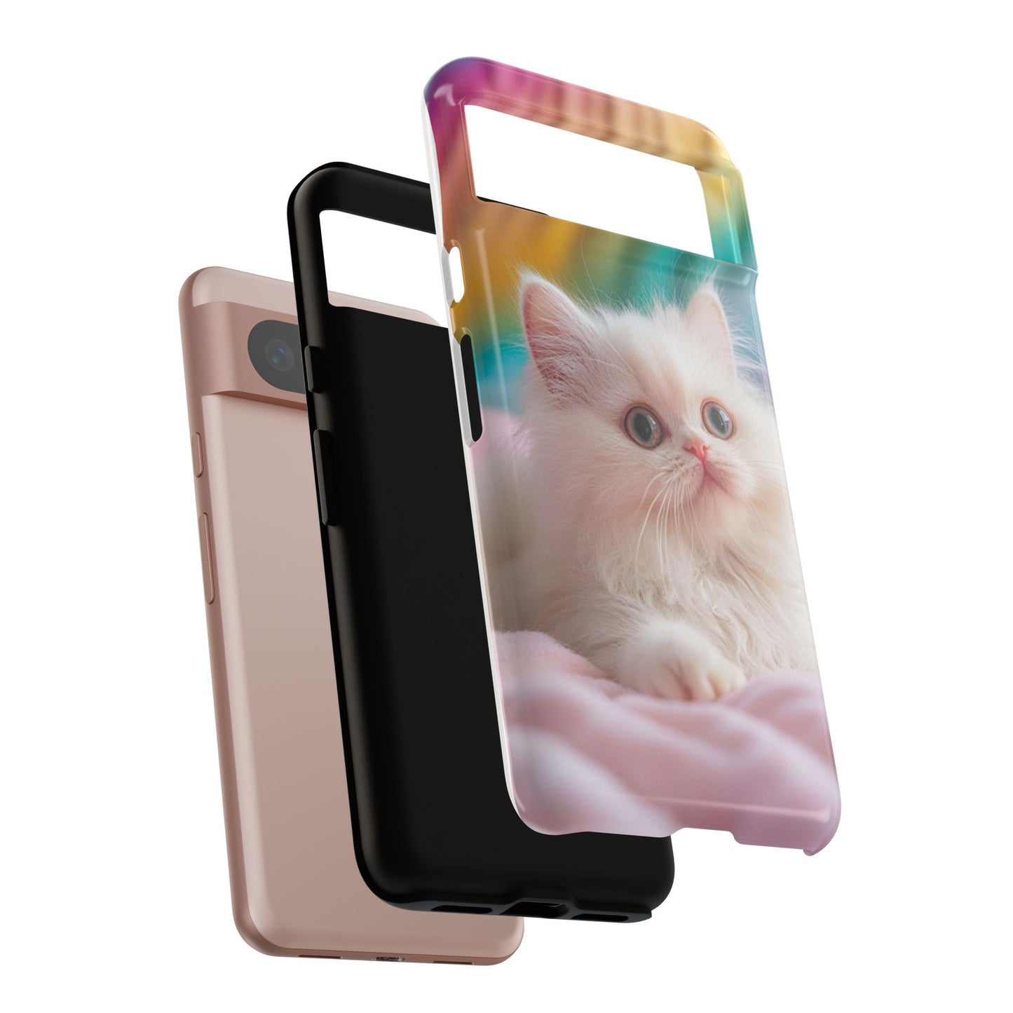 iPhone Case - Cute White Cat