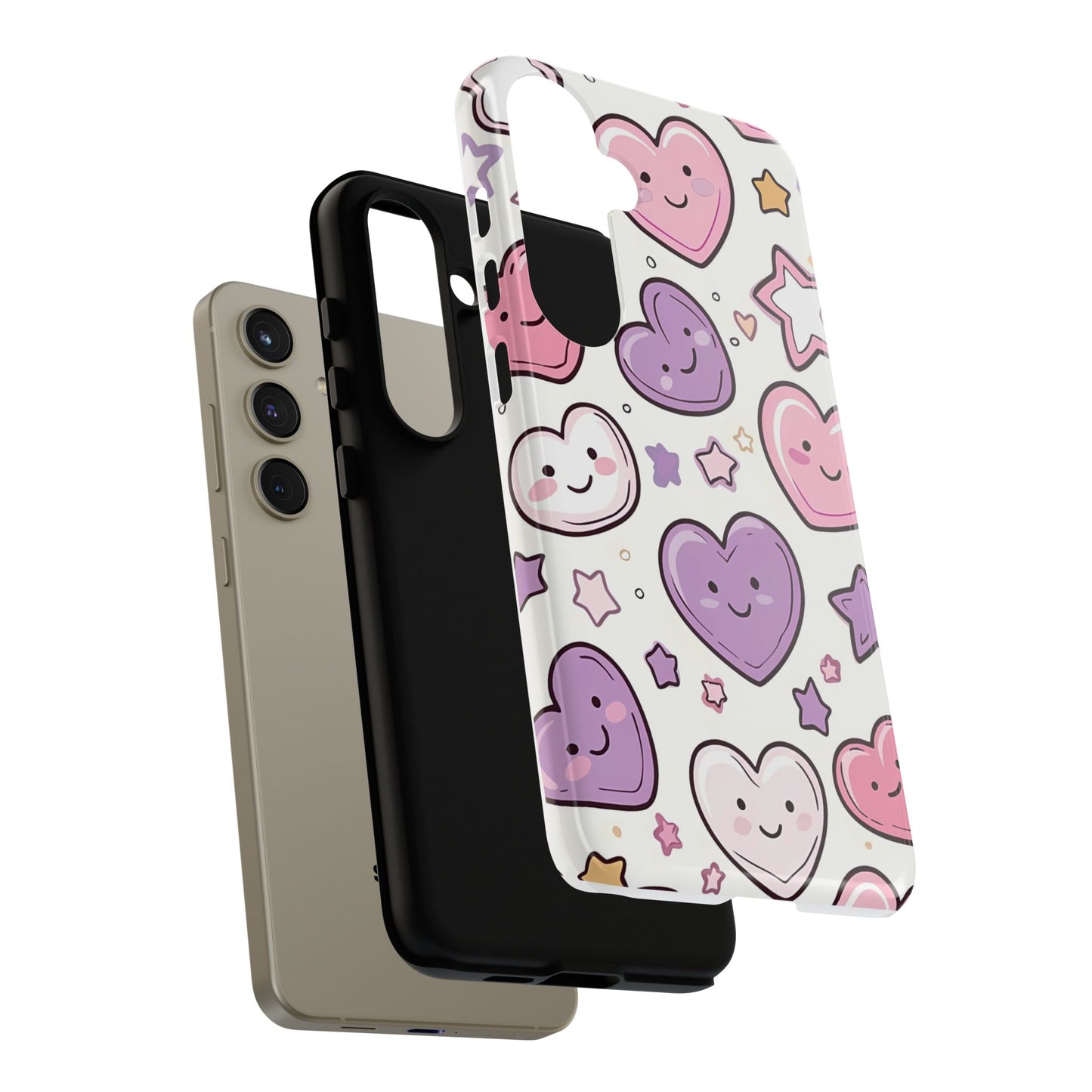 iPhone case - Cute Heart pattern