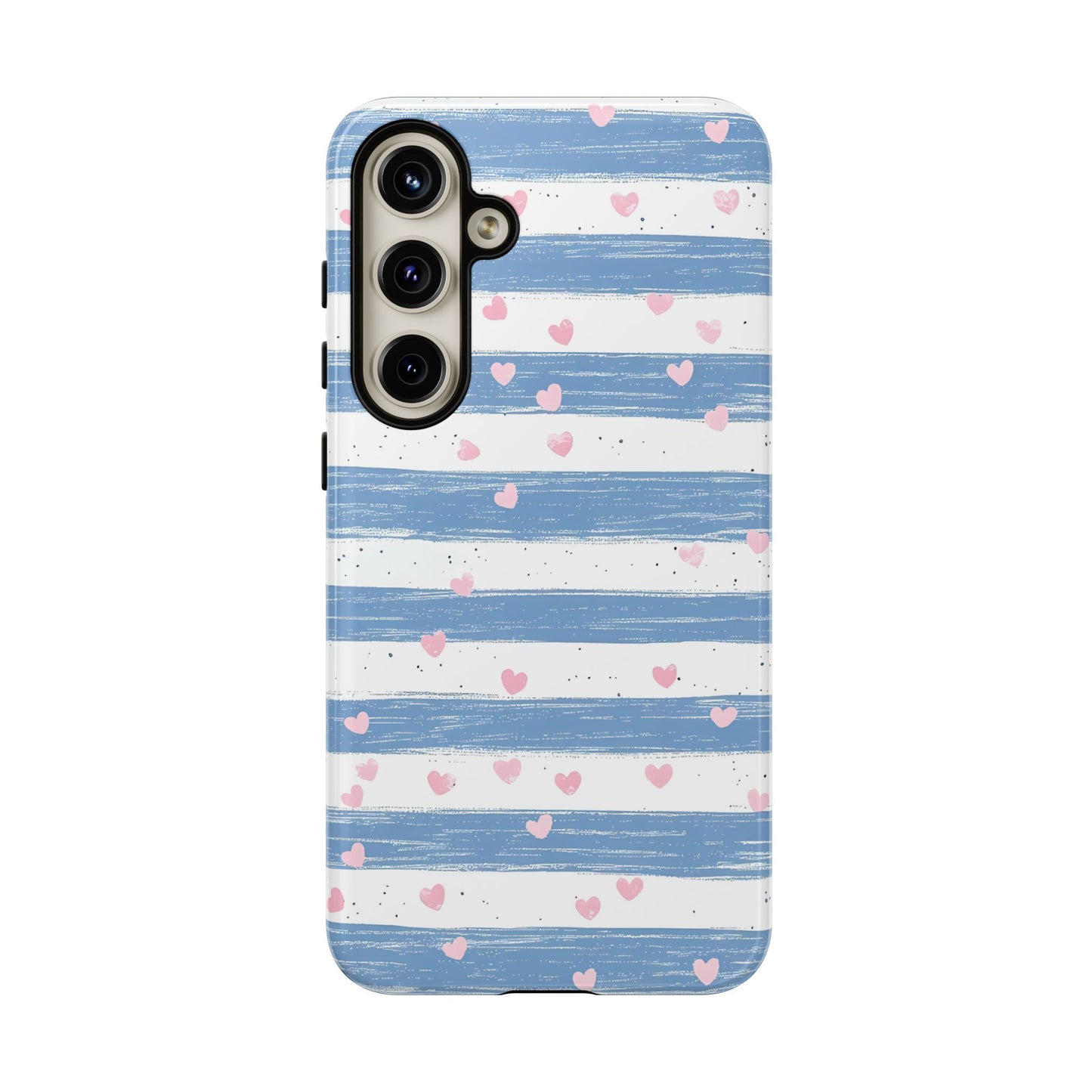 iPhone Case – Blue and White Pattern