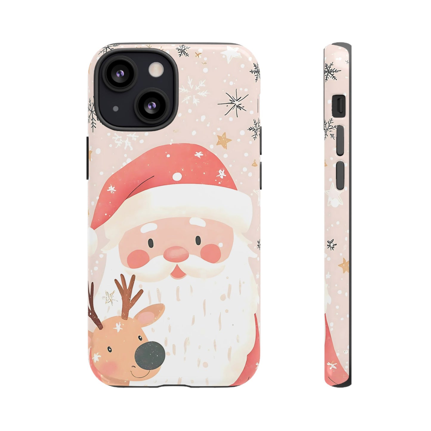 Cute iPhone Case – Santa Claus Pattern