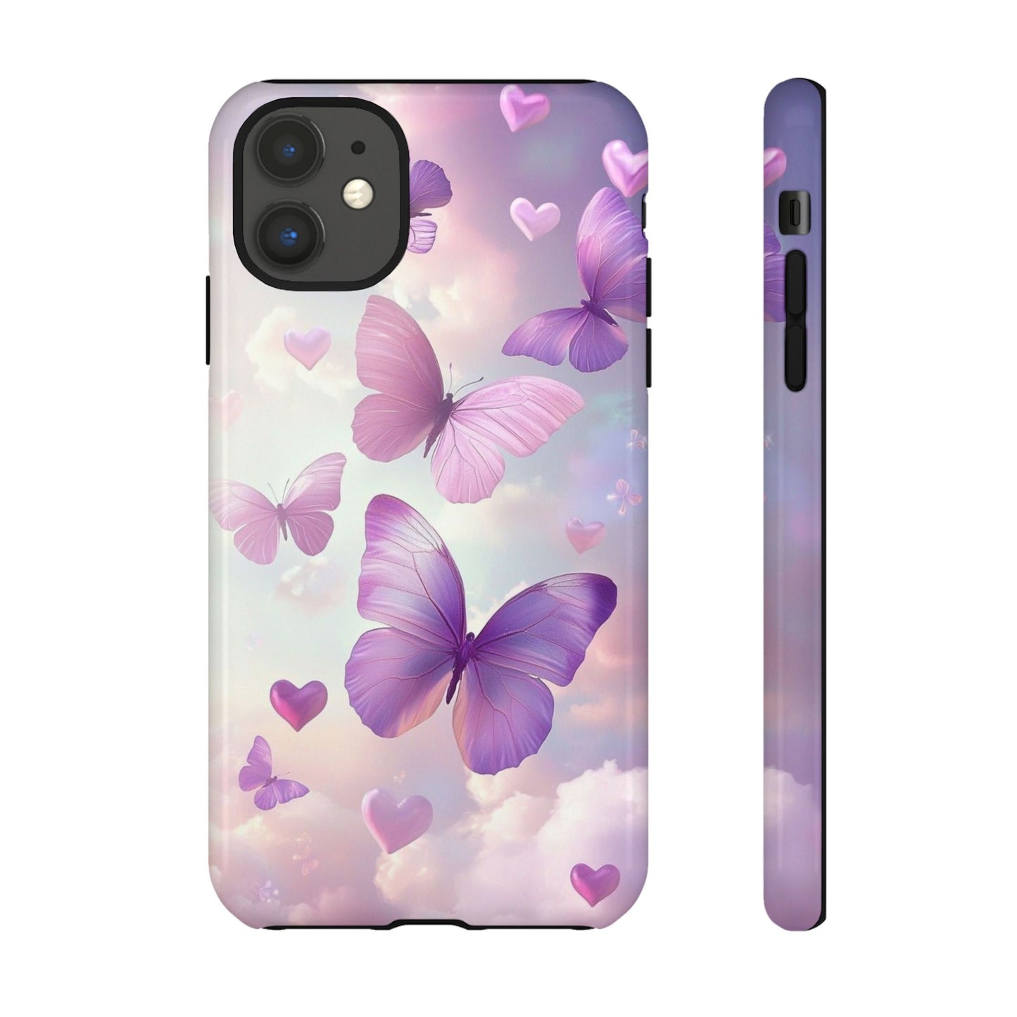 iPhone Case -Purple Butterfly