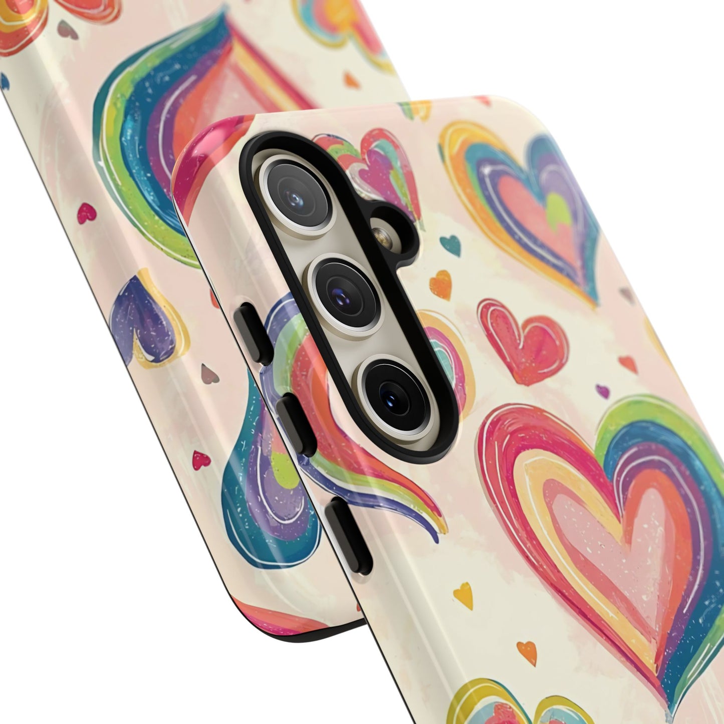 Cute iPhone Case – Colorful Heart