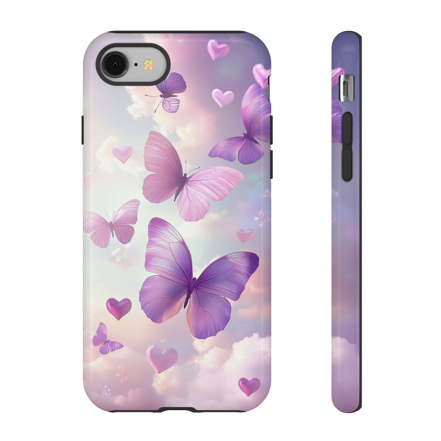 iPhone Case -Purple Butterfly