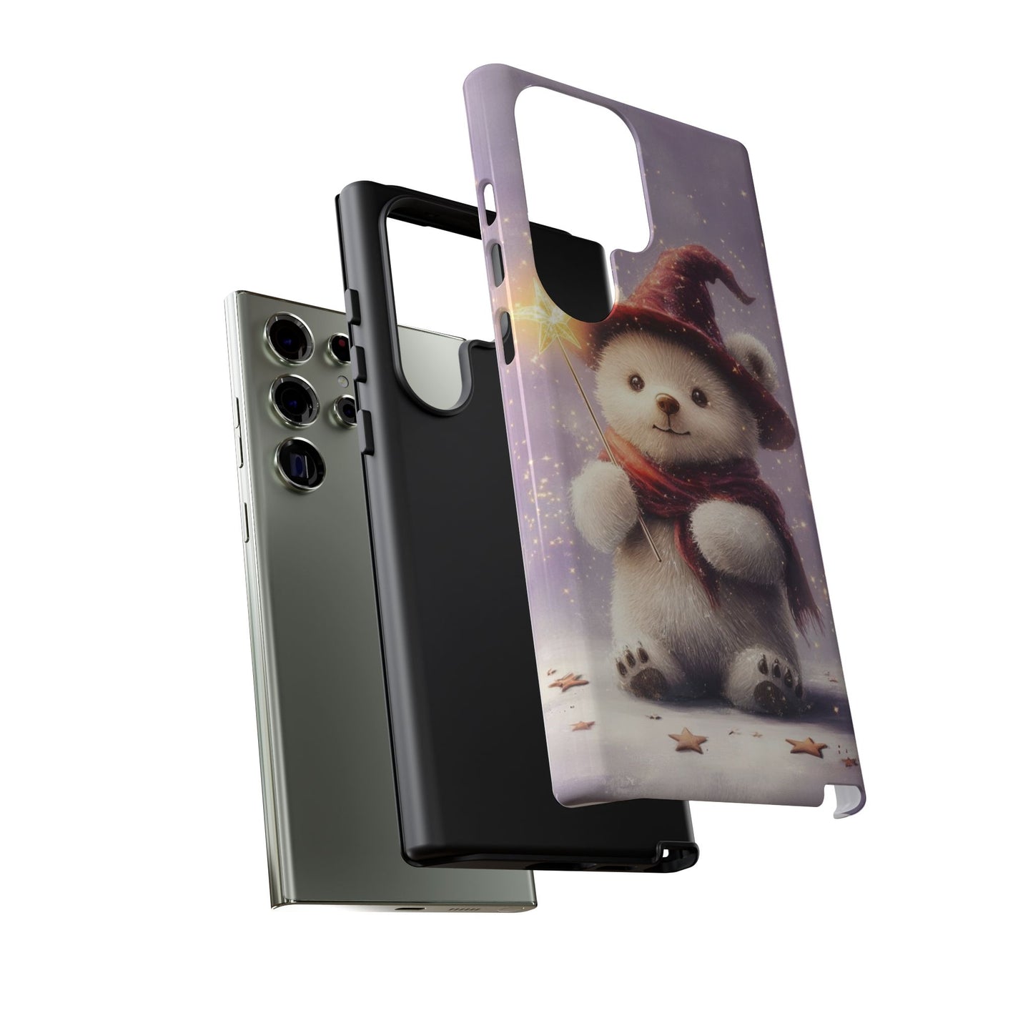 iPhone Case -Purple and ฺBear