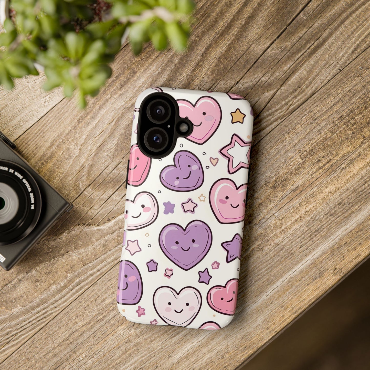 iPhone case - Cute Heart pattern