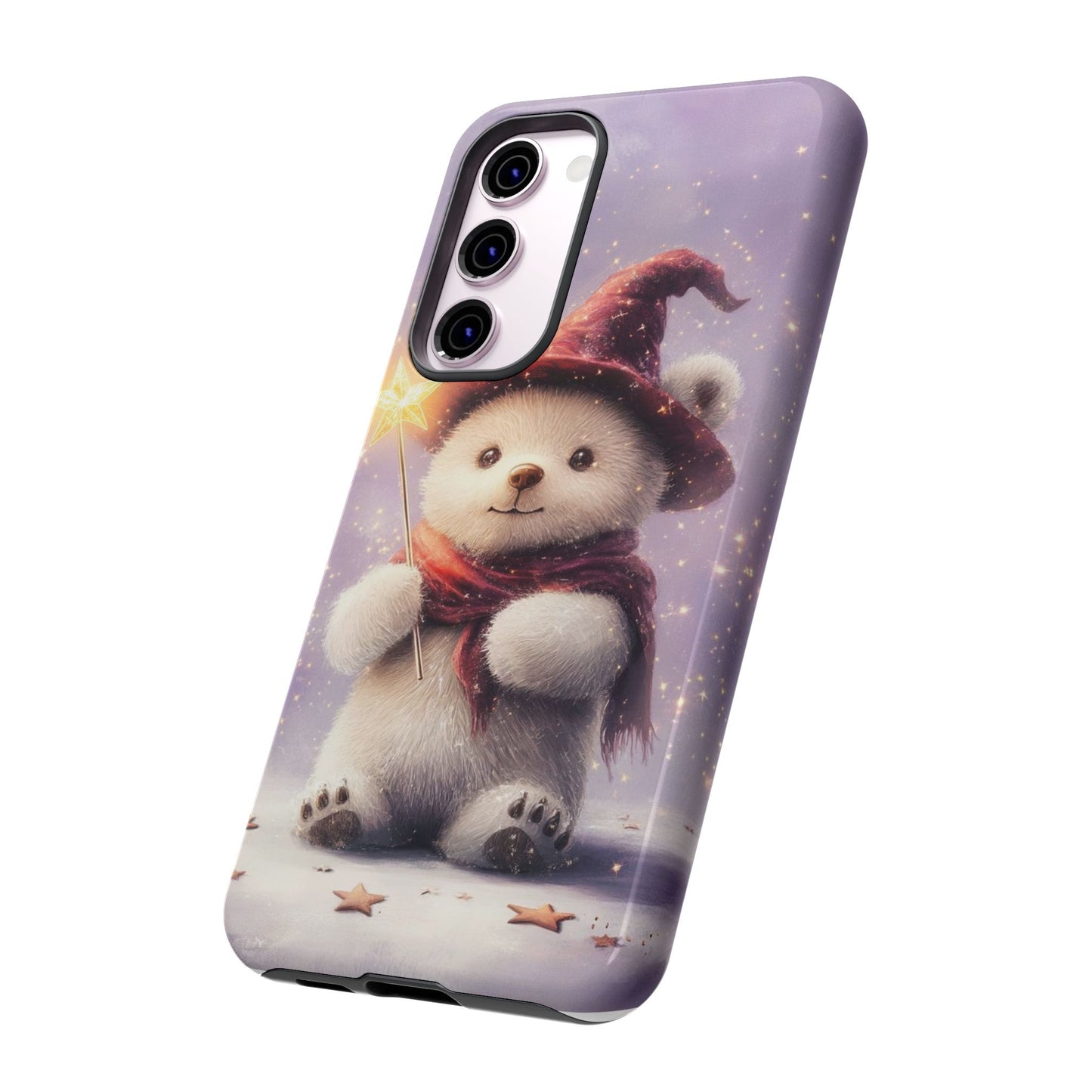 iPhone Case -Purple and ฺBear