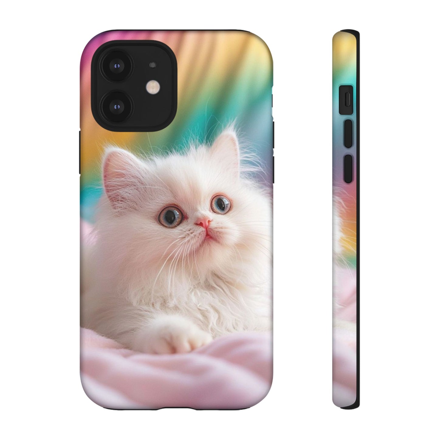 iPhone Case - Cute White Cat