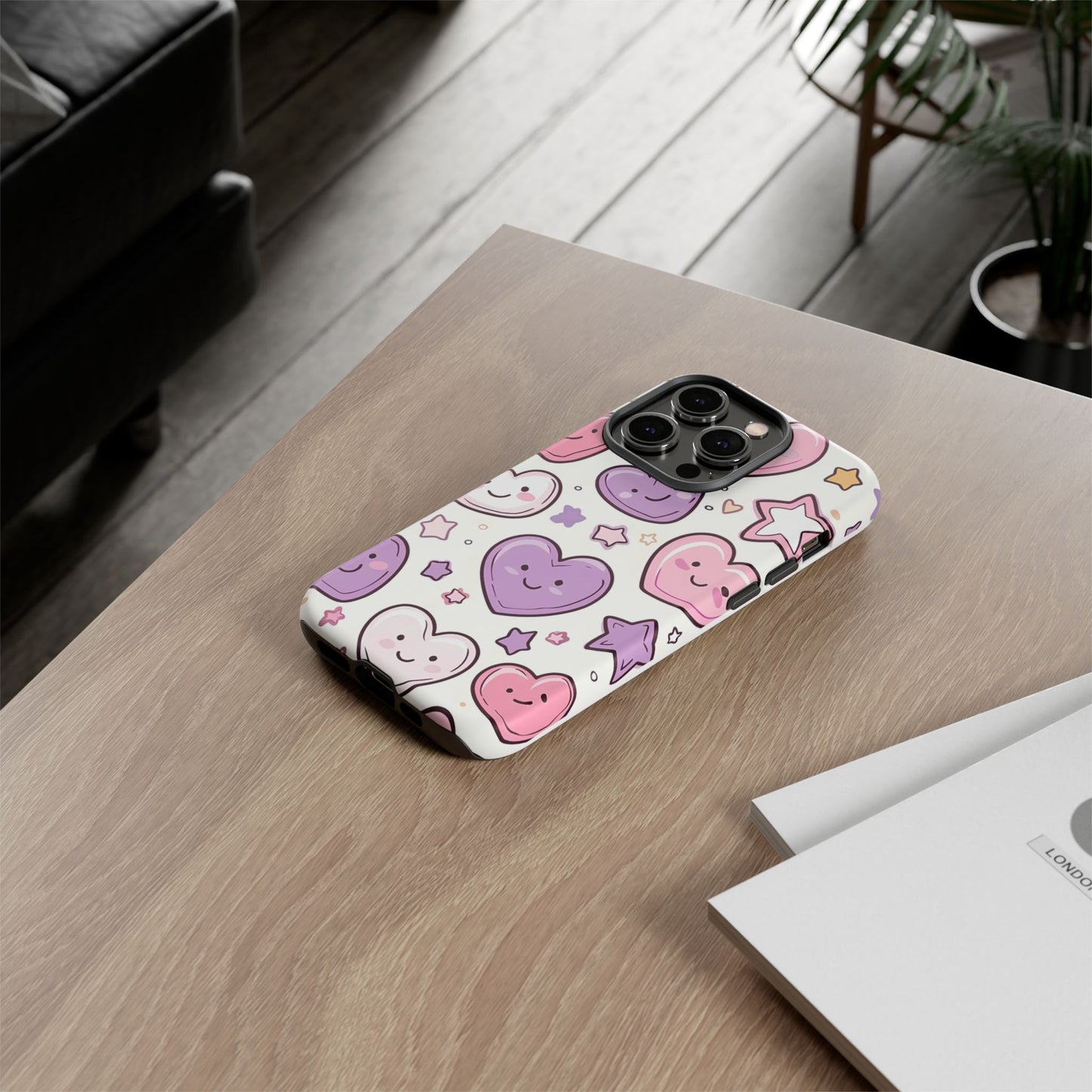 iPhone case - Cute Heart pattern