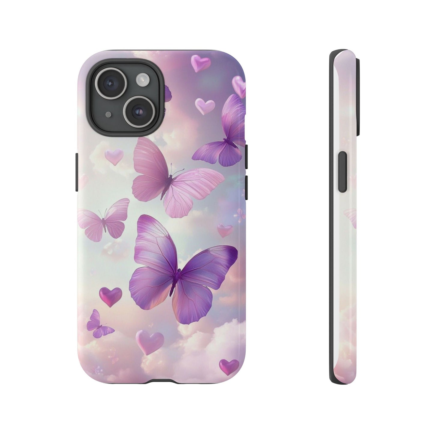 iPhone Case -Purple Butterfly