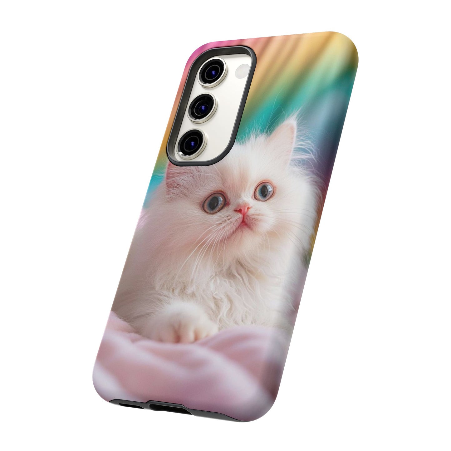 iPhone Case - Cute White Cat