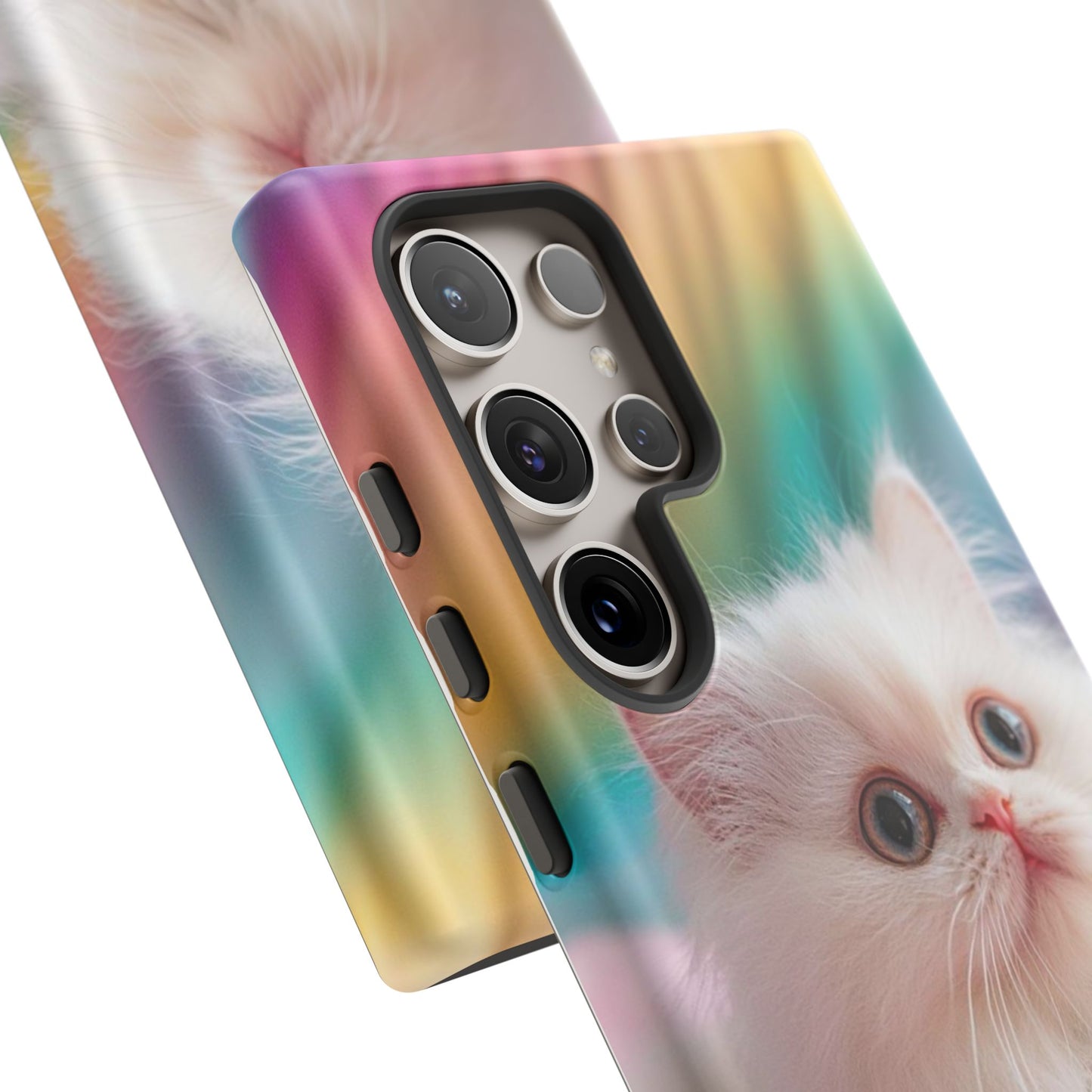 iPhone Case - Cute White Cat