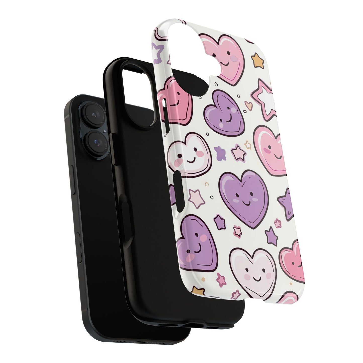 iPhone case - Cute Heart pattern