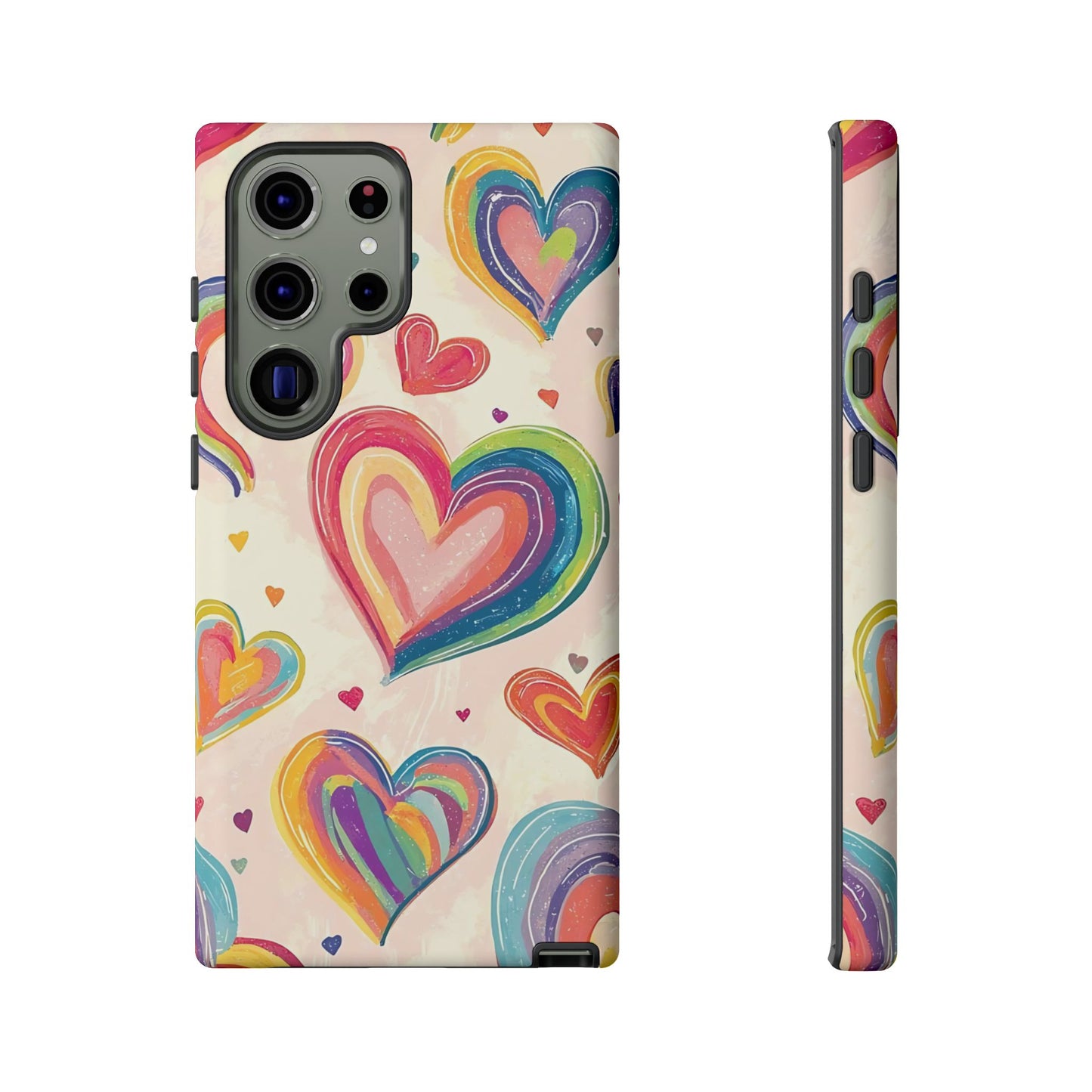 Cute iPhone Case – Colorful Heart