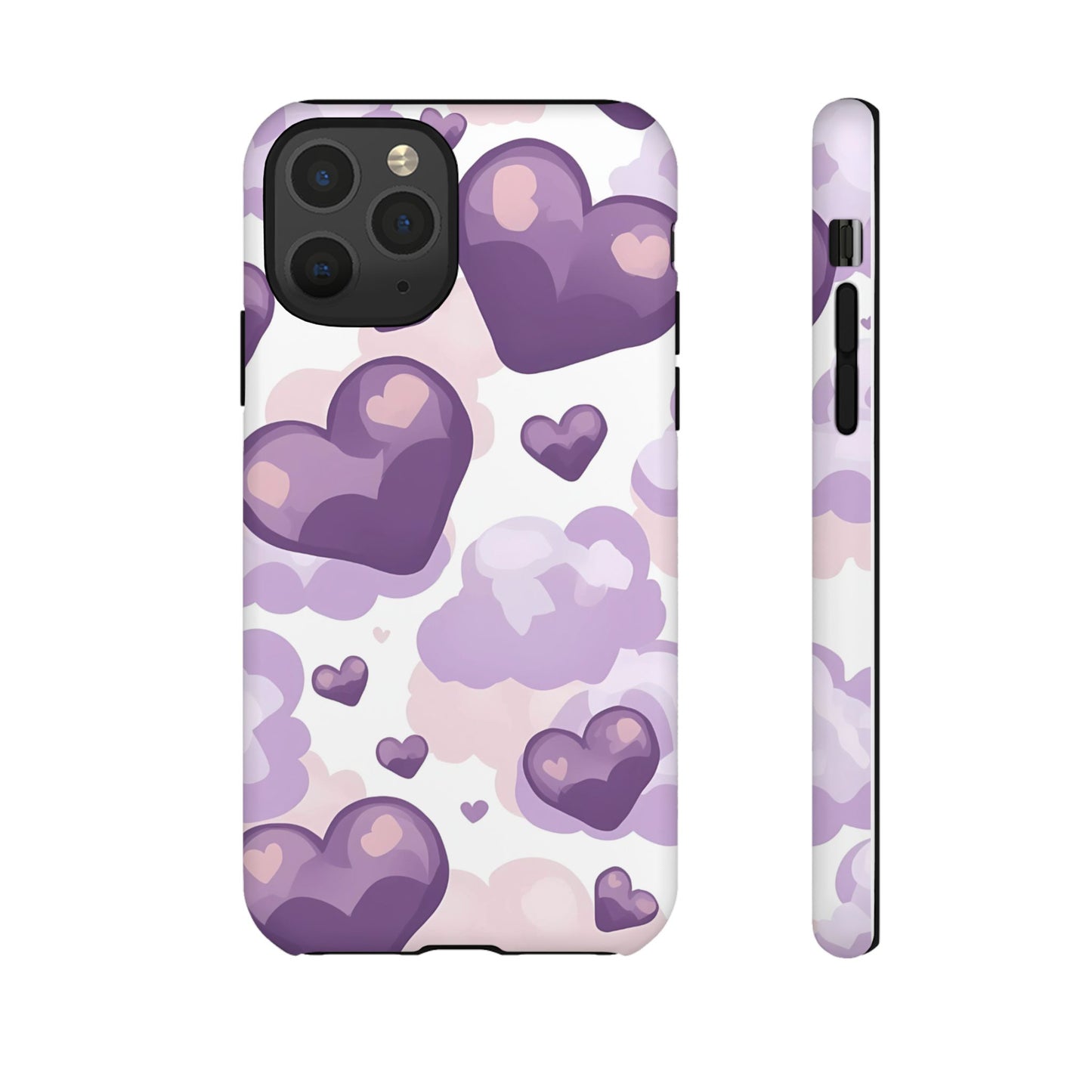 iPhone case -Purple heart