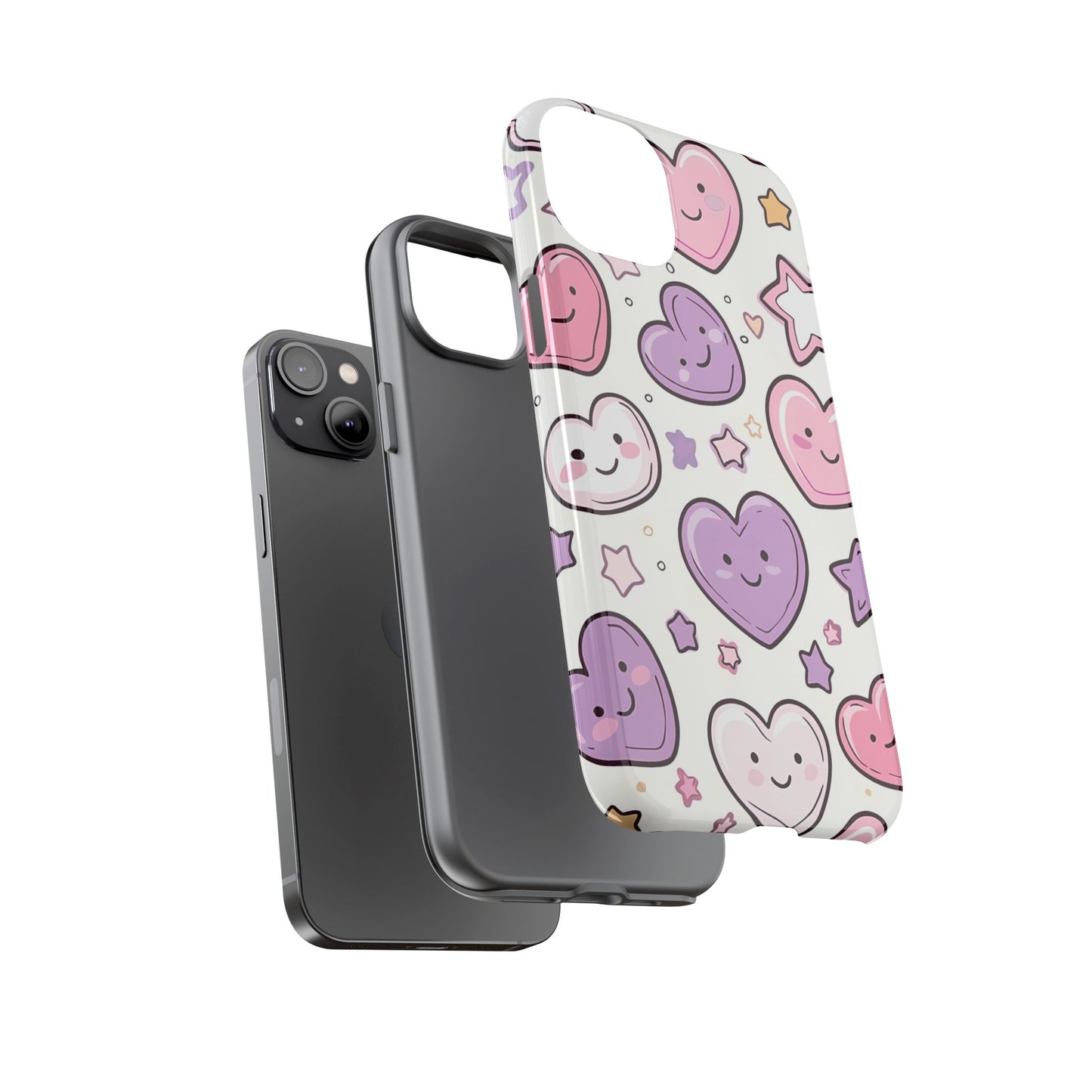 iPhone case - Cute Heart pattern